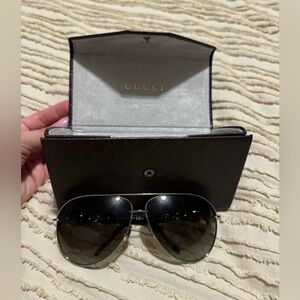 Chain Link gucci sunglasses